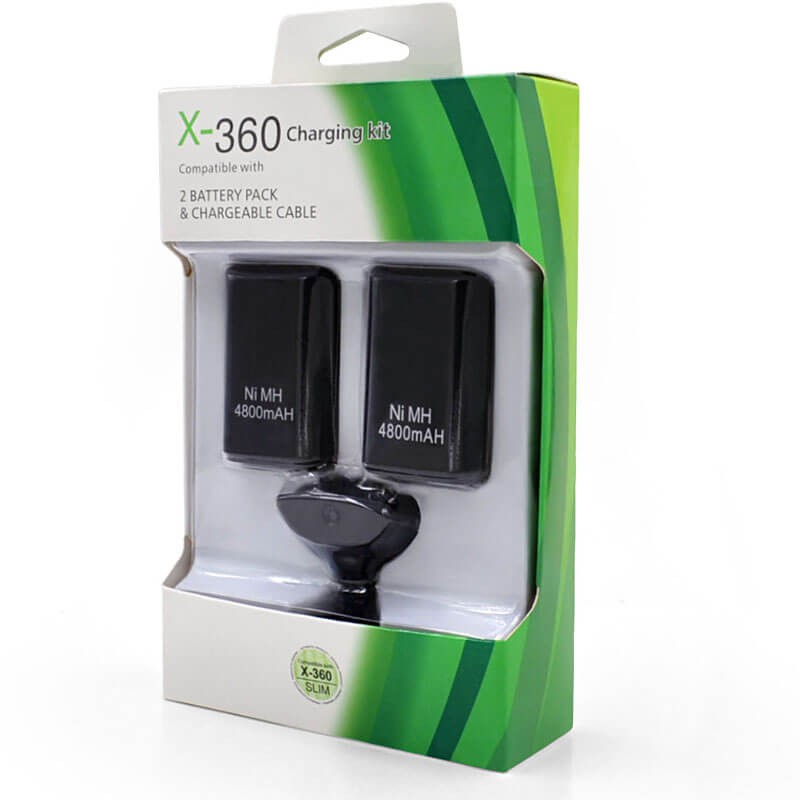 Kit Carga y Juega Xbox 360 (2 baterías)