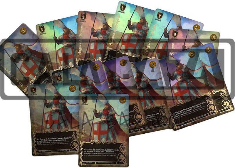Mitos y Leyendas - Cartas Promo 2016 Templarios (12 cartas) — miniatura 14