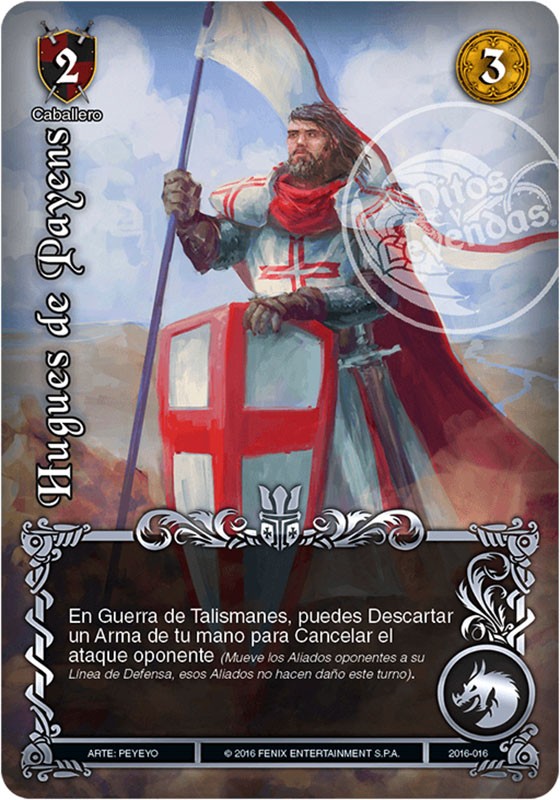 Mitos y Leyendas - Cartas Promo 2016 Templarios (12 cartas) — miniatura 13
