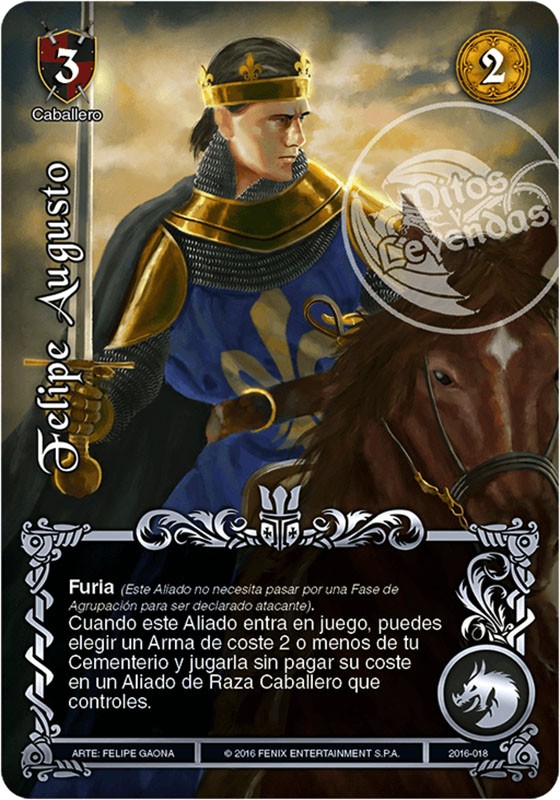 Mitos y Leyendas - Cartas Promo 2016 Templarios (12 cartas) — miniatura 17