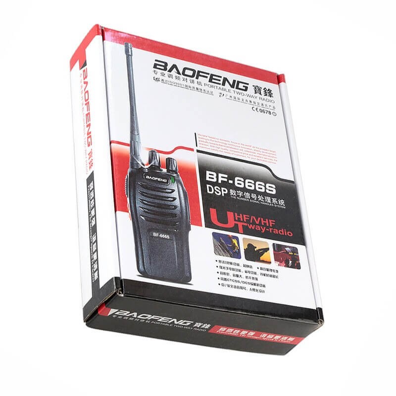 Radio Transmisor Walkie Talkie Baofeng BF-666s — miniatura 2