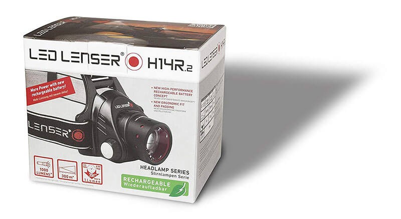 Linterna Frontal Led Lenser H14R.2 1000 Lumenes — miniatura 2