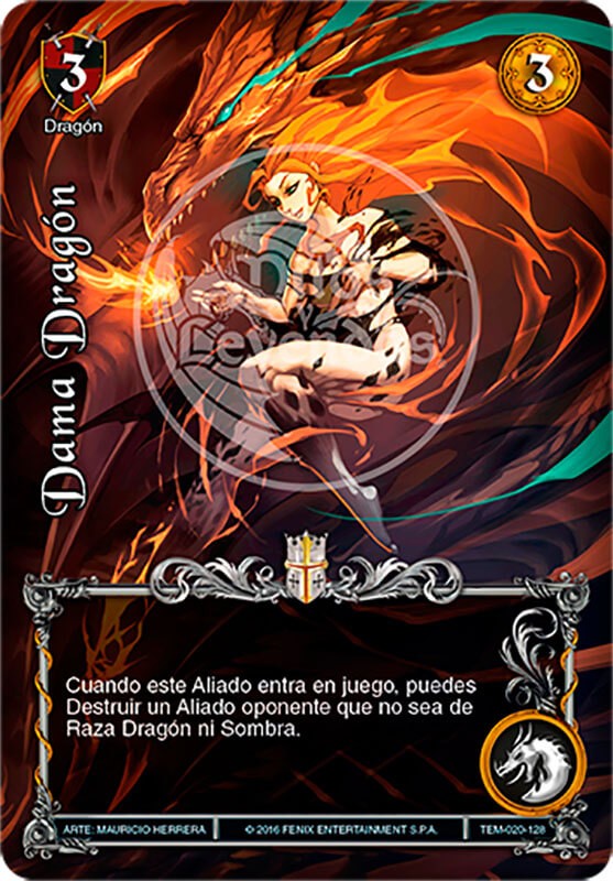Dama Dragón - Templarios — imagen 1