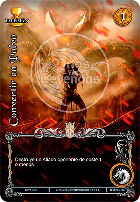 Convertir en Polvo - Templarios — imagen 1