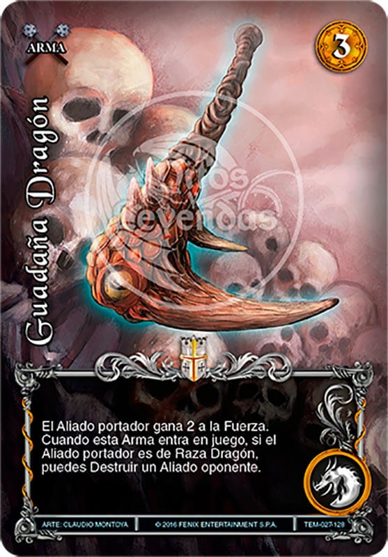 Guadaña Dragón - Templarios — imagen 1