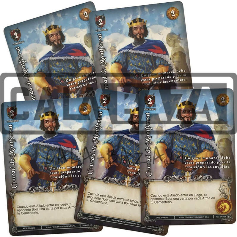 Conrad de Montferrat - Templarios — miniatura 2