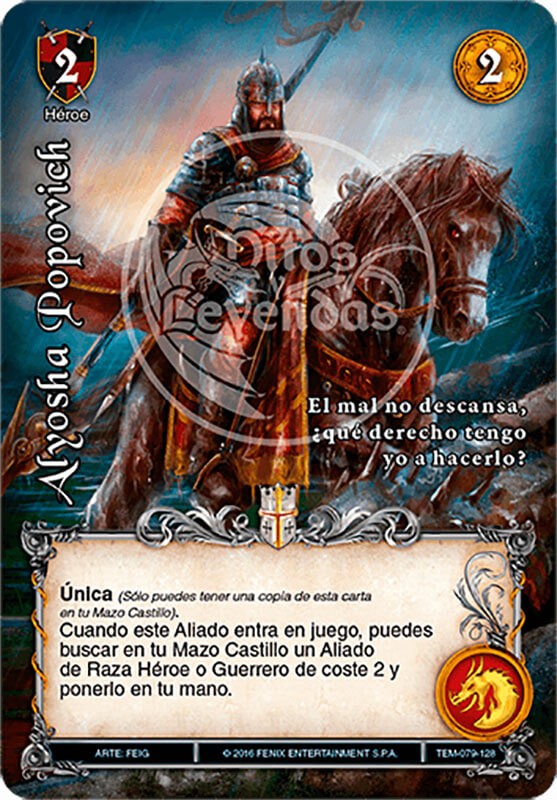 Alyosha Popovich - Templarios
