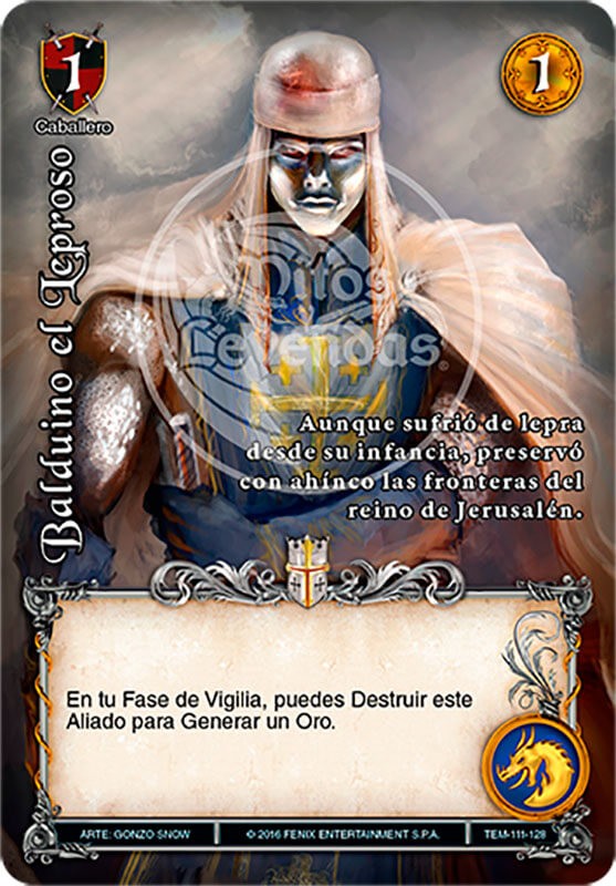 Balduino el Leproso - Templarios