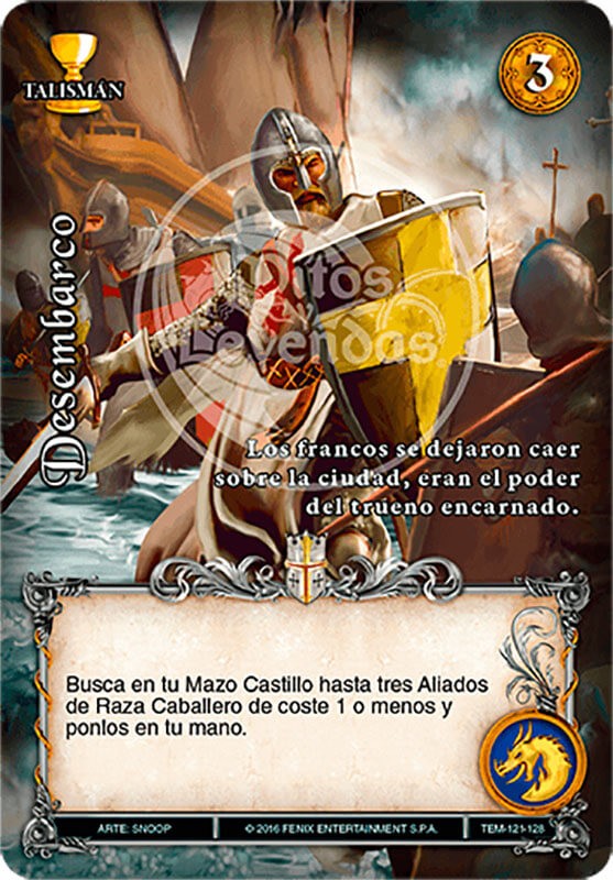 Desembarco - Templarios