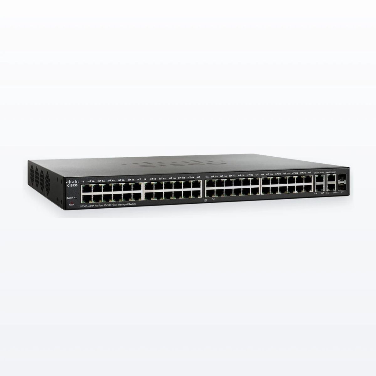 Switch Cisco SF300-48PP (48 puertos PoE+)